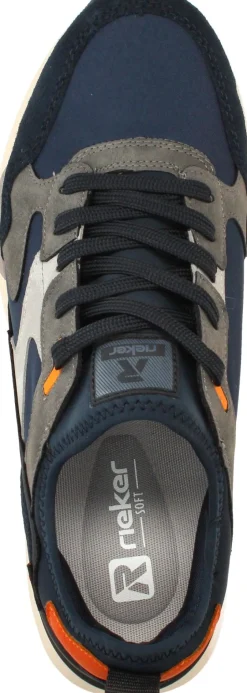 Rieker Sport Sneakers Blauw Heren
