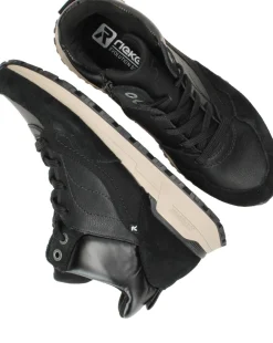 Rieker Sport Sneakers Zwart Dames