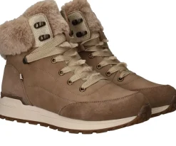 Rieker Sport Veterboots Beige Dames