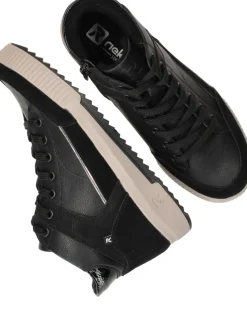 Rieker Sport Veterschoenen Zwart Dames