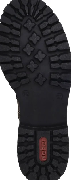 Rieker Veterboots Beige Dames