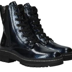 Rieker Veterboots Blauw Dames