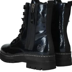 Rieker Veterboots Blauw Dames