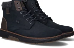 Rieker Veterboots Blauw Heren