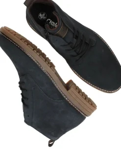 Rieker Veterboots Blauw Heren