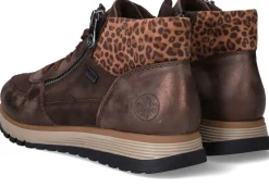 Rieker Veterboots Bruin Dames