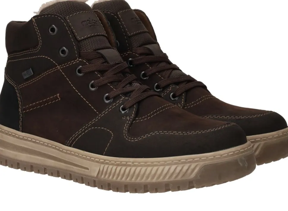 Rieker Veterboots Bruin Heren