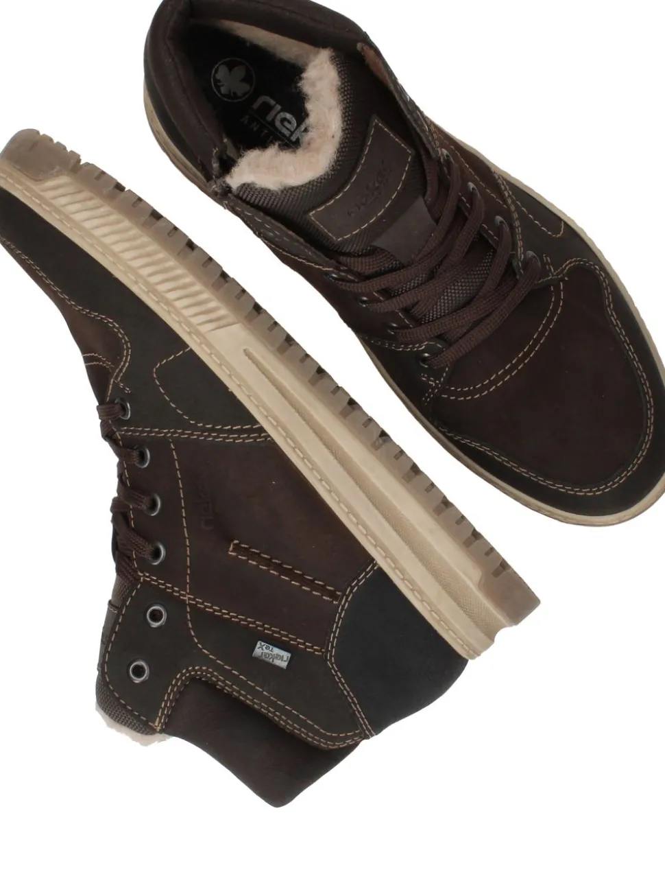 Rieker Veterboots Bruin Heren