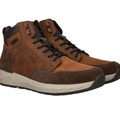 Rieker Veterboots Cognac Heren