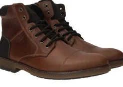 Rieker Veterboots Cognac Heren