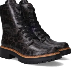 Rieker Veterboots Grijs Dames