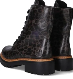 Rieker Veterboots Grijs Dames