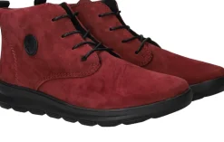 Rieker Veterboots Rood Dames
