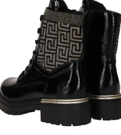 Rieker Veterboots Zwart Dames