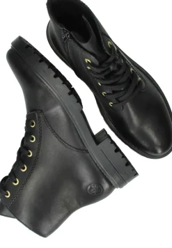 Rieker Veterboots Zwart Dames