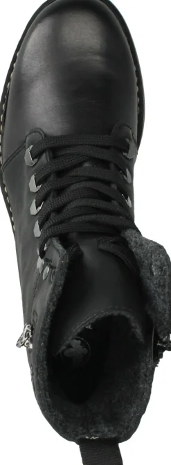Rieker Veterboots Zwart Dames