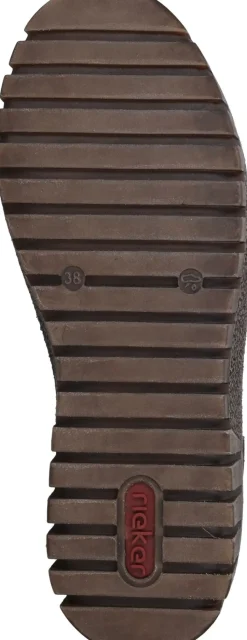 Rieker Veterboots Zwart Dames