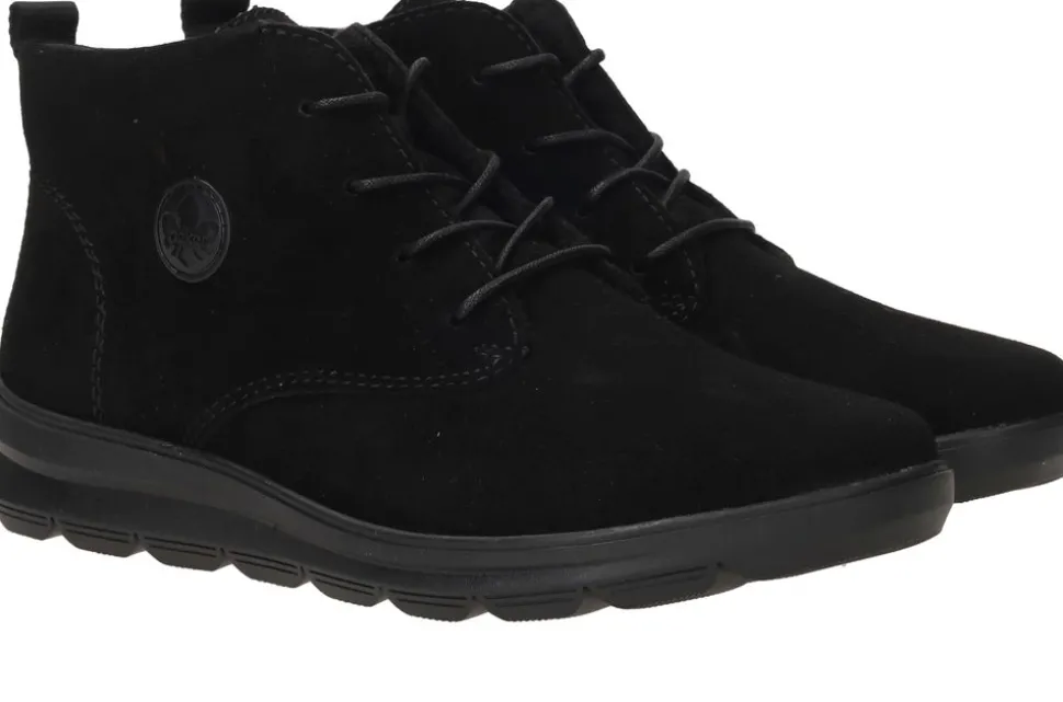 Rieker Veterboots Zwart Dames