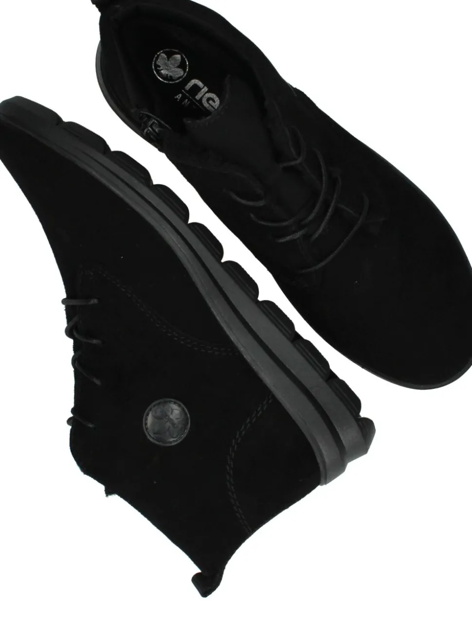 Rieker Veterboots Zwart Dames