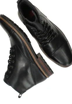 Rieker Veterboots Zwart Heren
