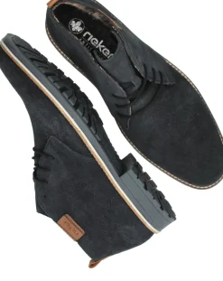 Rieker Veterschoenen Blauw Heren