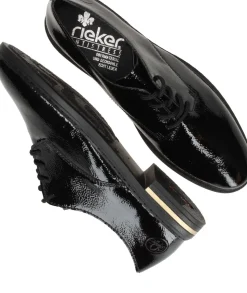 Rieker Veterschoenen Zwart Dames