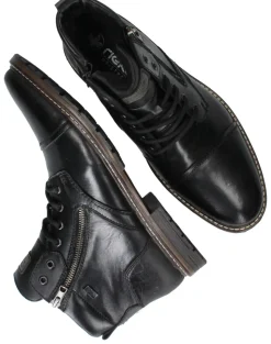 Rieker Veterschoenen Zwart Heren