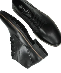 Rieker Veterschoenen Zwart Heren