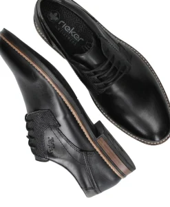Rieker Veterschoenen Zwart Heren