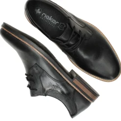 Rieker Veterschoenen Zwart Heren