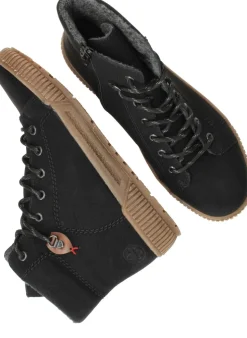 Rieker Veterschoenen Zwart Dames