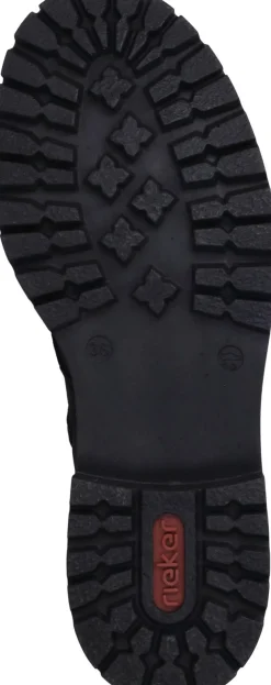 Rieker Veterschoenen Zwart Dames
