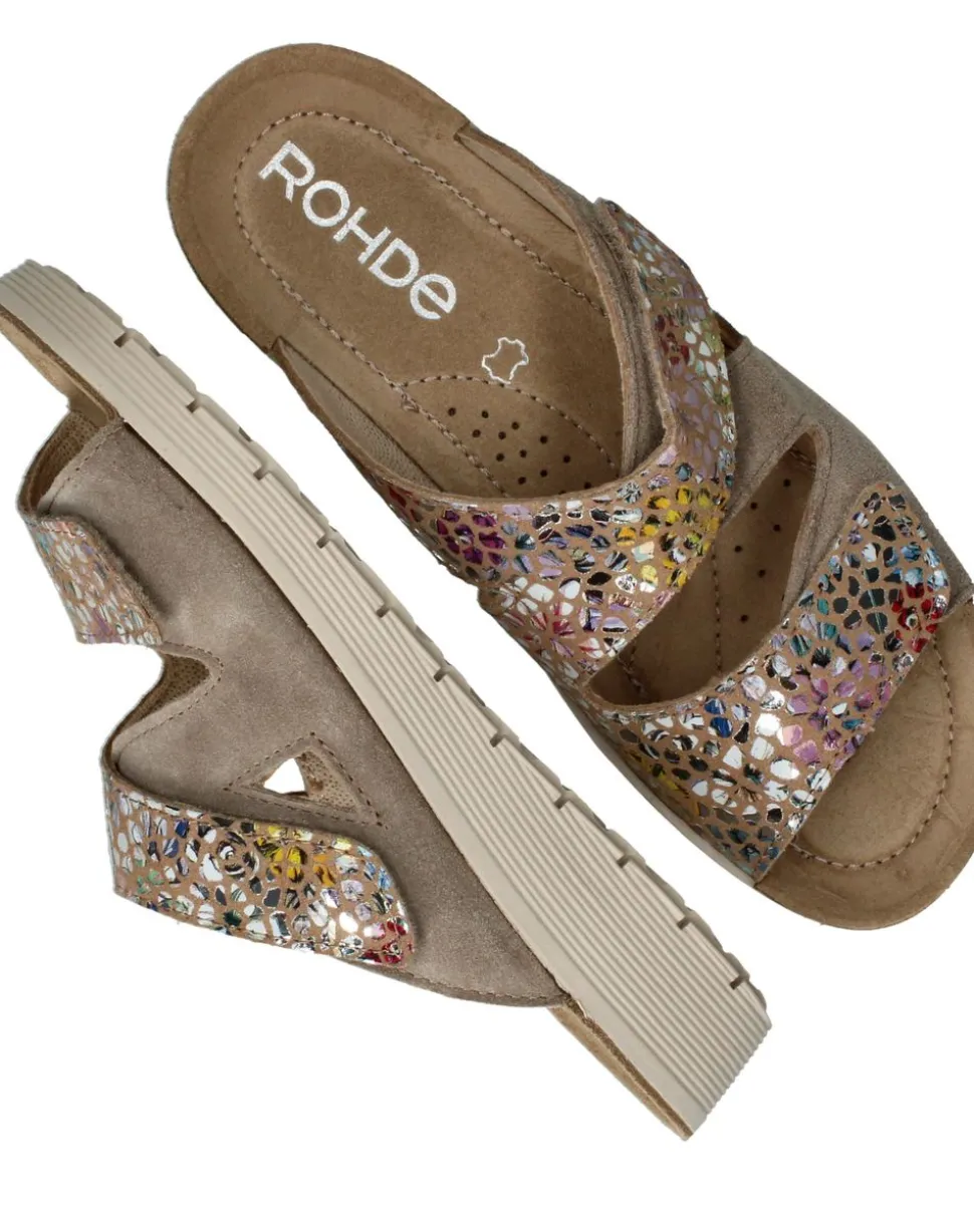Rohde Slippers Bruin Dames