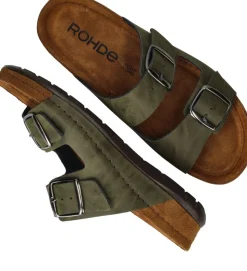Rohde Slippers Groen Dames
