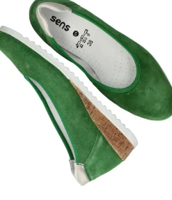 Sens Ballerina's Groen Dames