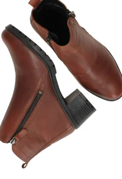 Sens Enkellaarsjes Cognac Dames