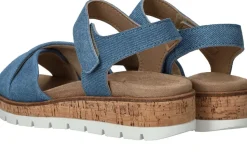 Sens Sandalen Blauw Dames