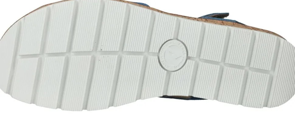 Sens Sandalen Blauw Dames