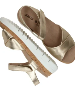 Sens Sandalen Goud Dames