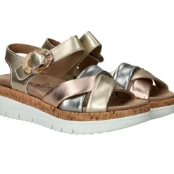Sens Sandalen Goud Dames
