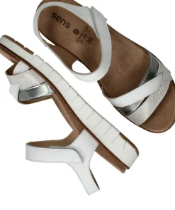 Sens Sandalen Wit Dames