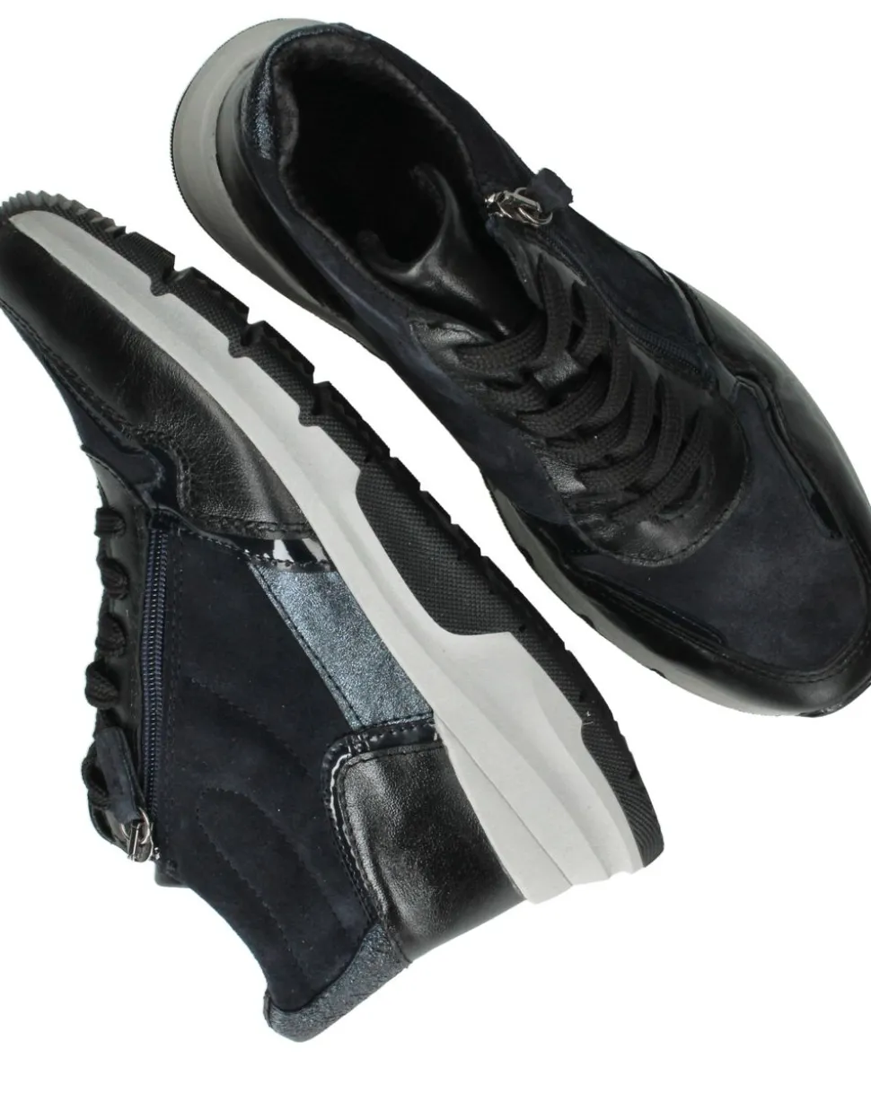 Sens Veterboots Blauw Dames