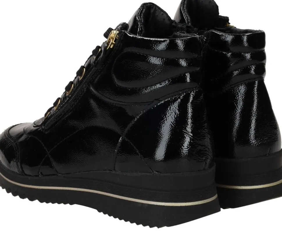 Sens Veterboots Zwart Dames