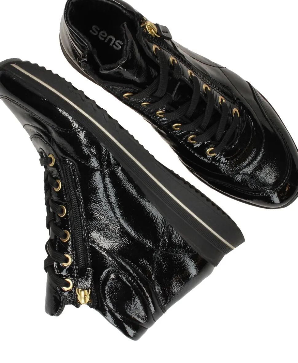 Sens Veterboots Zwart Dames