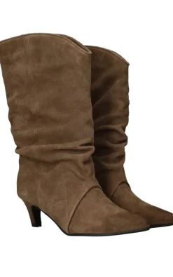 Shoecolate Laarzen Taupe Dames