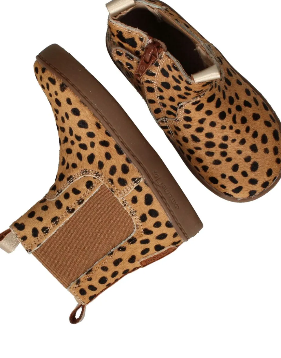 Shoesme Flex Chelseaboots Cognac Meisjes