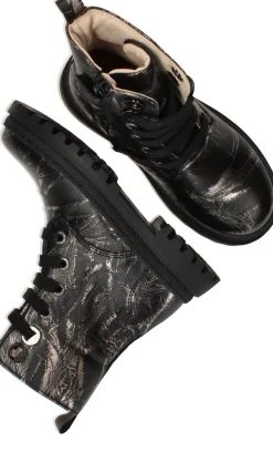 Shoesme New Tank Veterschoenen Zwart Meisjes