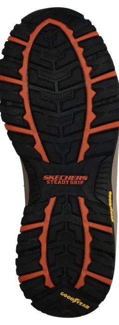 Skechers 204634 Relaxed Fit Arch Fit Dawson Sneakers Bruin Heren