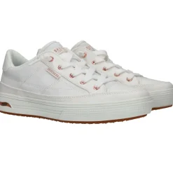 Skechers Arch Fit Arcade Meet Ya There Sneakers Wit Dames