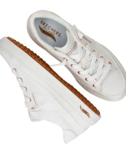 Skechers Arch Fit Arcade Meet Ya There Sneakers Wit Dames